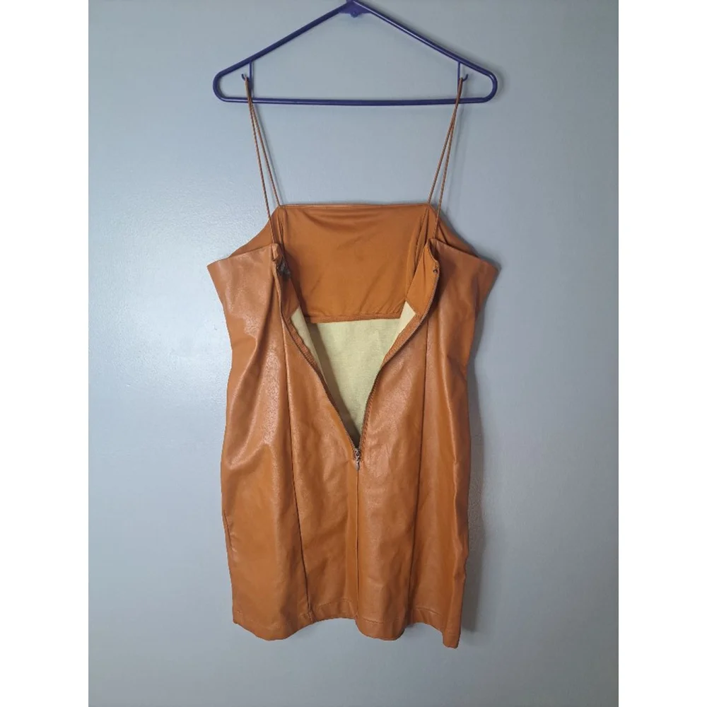 Women's Wild Fable Dress, L, Brown - Picture 4 of 6